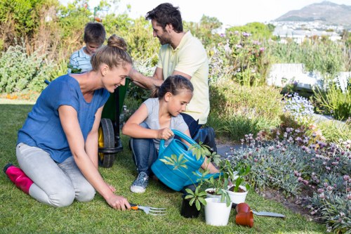 Recyclable garden and construction materials prepared for transfer